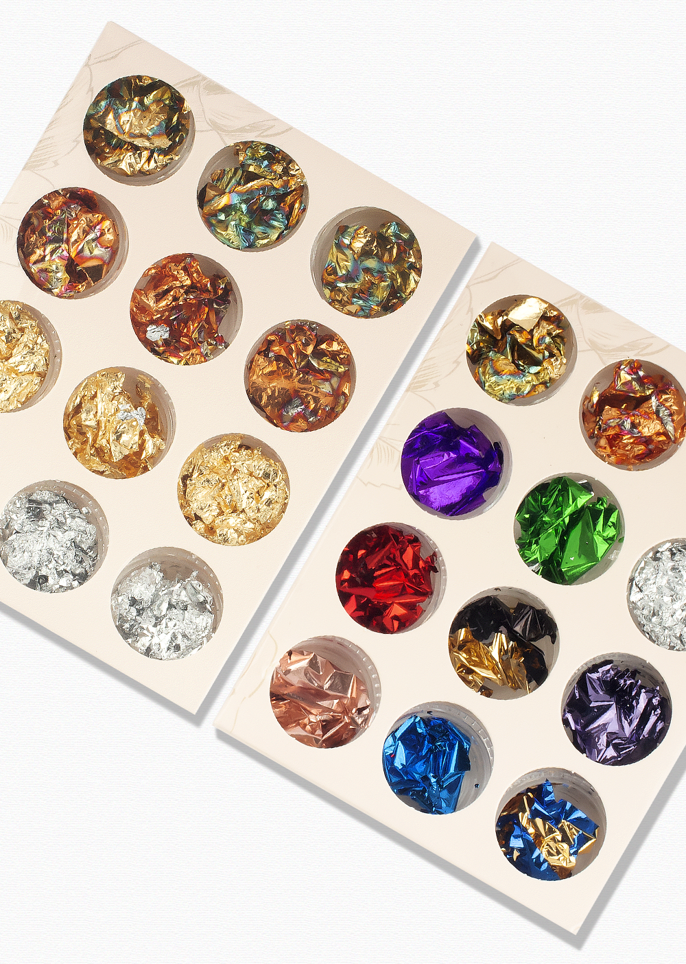 JelloJello Gel Nail Foil & Shell Set 02