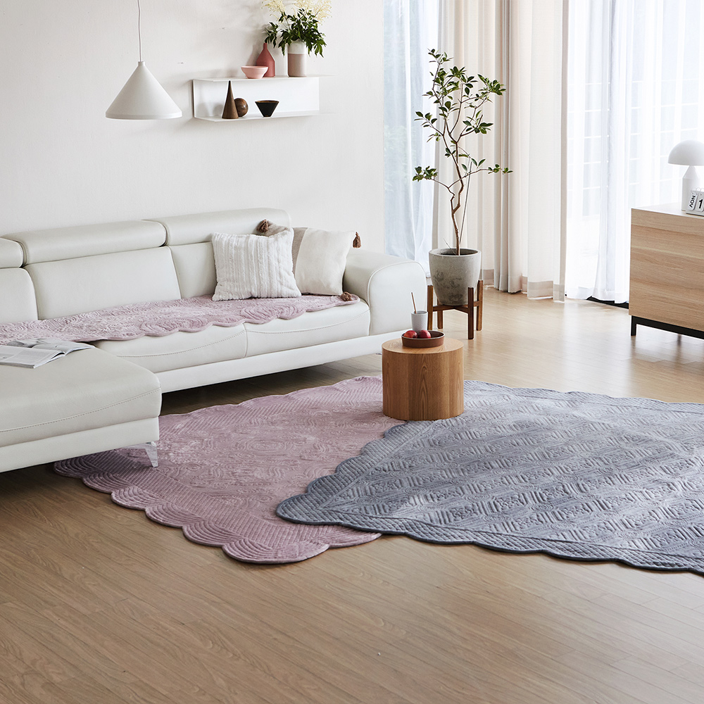 목화솜 고급 극세사 카페트 1+1 (총2세트)