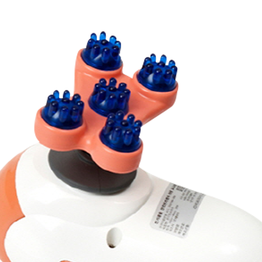 아기다람쥐 V-555 핸드안마기 목 어깨 마사지기 부모님 선물 진동 전동 핸디 안마기