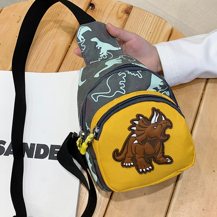키즈트리 유아 크로스백 남아 슬링백 아동 어린이 아기 공룡 가방