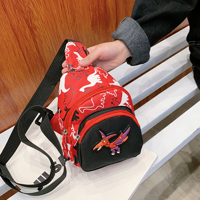 키즈트리 유아 크로스백 남아 슬링백 아동 어린이 아기 공룡 가방