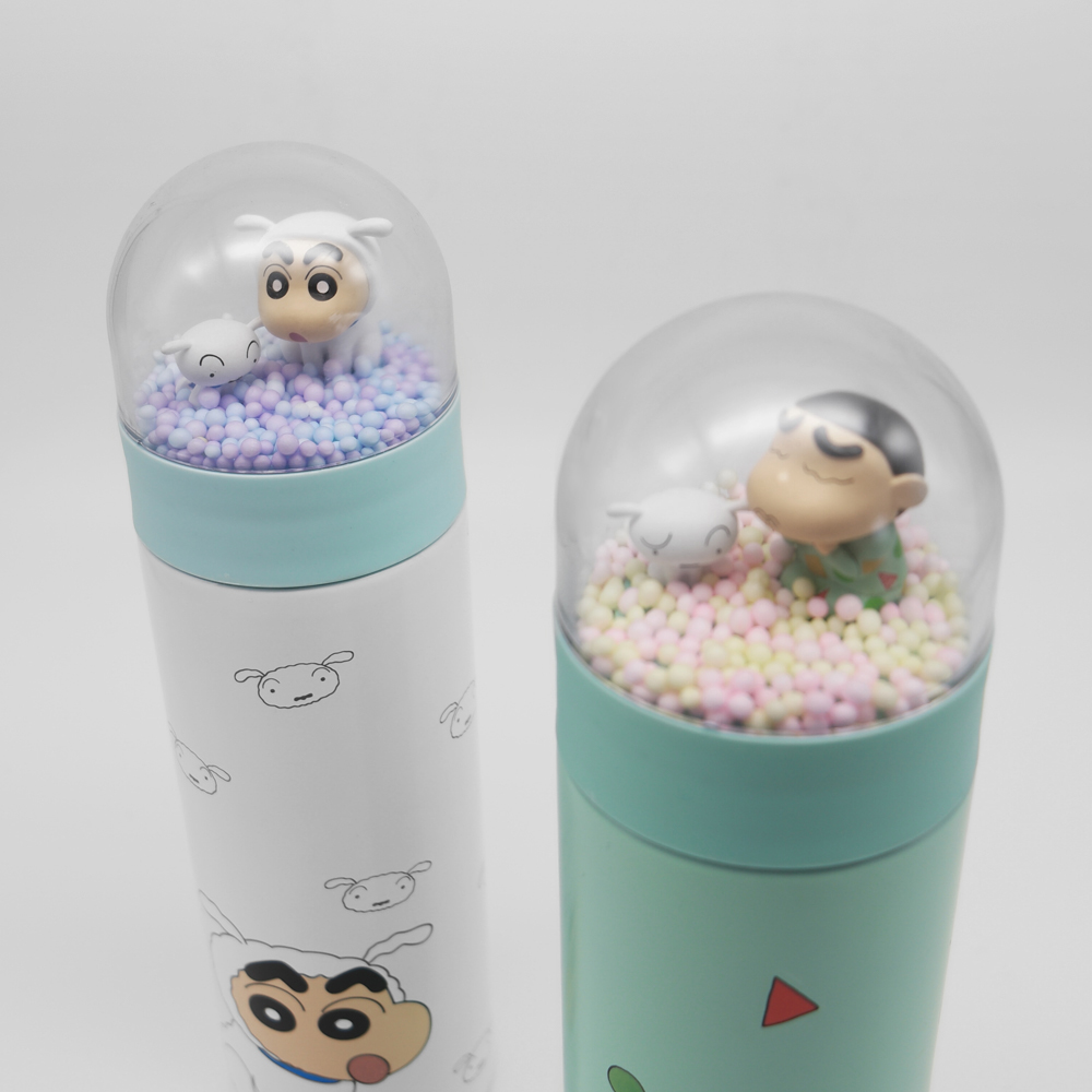 짱구는못말려 스텐 보온 보냉 텀블러 350ML (잠옷) - 상세 이미지 4