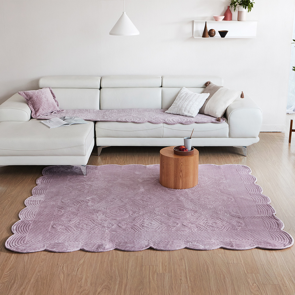 목화솜 고급 극세사 카페트 1+1 (총2세트)