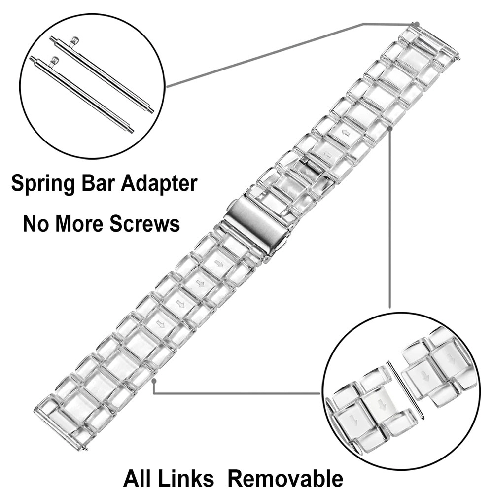 갤럭시워치4 40mm 44mm 클래식 46mm 42mm 호환 케이스 풀커버 체인 스트랩 밴드 이미지 7