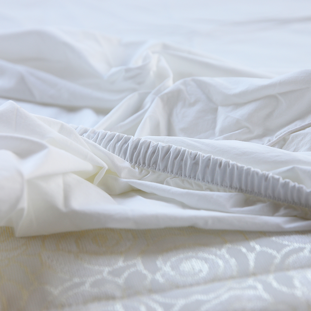 호텔식 고밀도 워싱 면100% 슈퍼싱글 퀸 라지 이스턴 미국 킹 매트리스 홑겹 침대커버