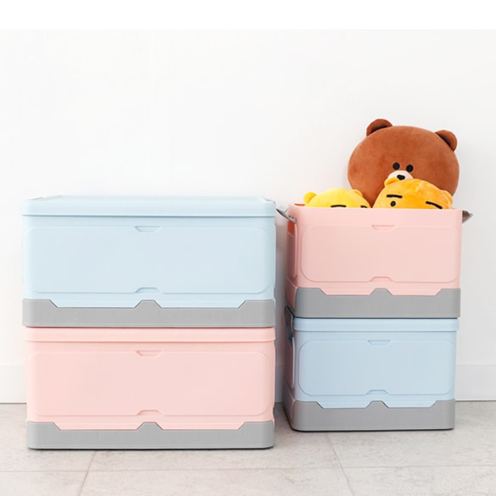 캠핑 리빙 박스 아기 옷 정리함 수건 모자 보관함 M