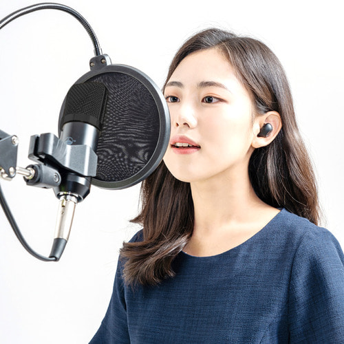 너츠 노래 녹음 마이크 아이폰 방송용 휴대폰 핸드폰 - 상세 이미지 3