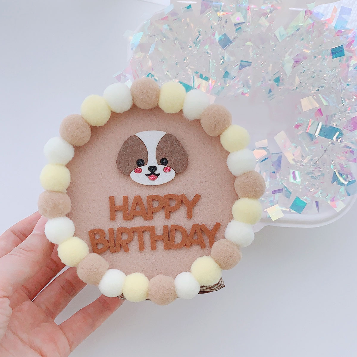 [무료배송] 강아지 생일 모형케이크 - 상세 이미지 5