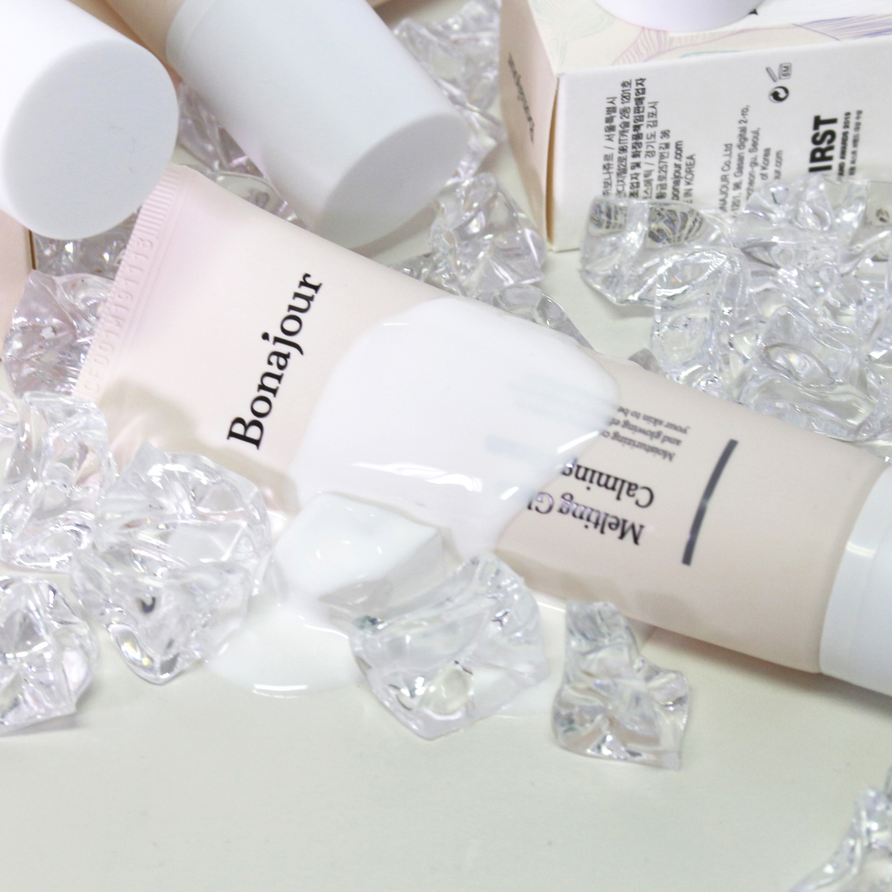 보나쥬르 비건 멜팅 글로우 카밍 크림 / 민감피부 윤광 광채 보습크림 50ml - 상세 이미지 2