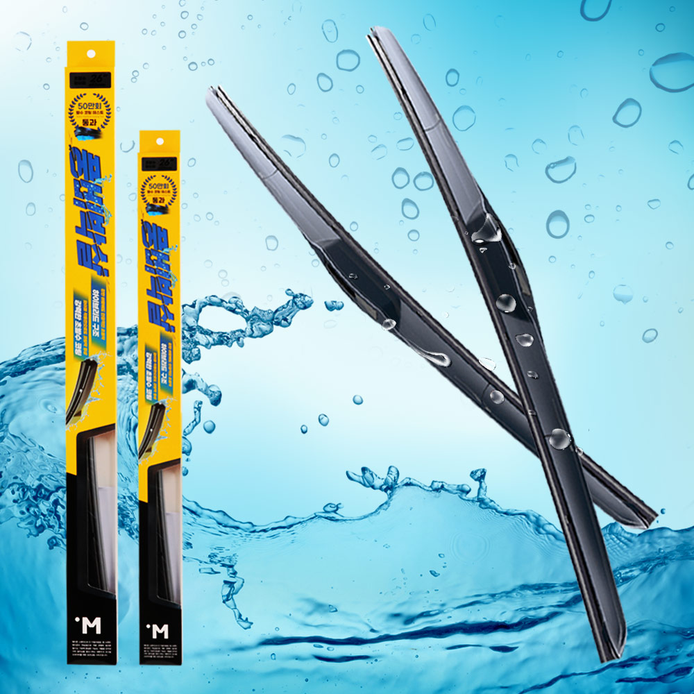 메이튼 자동차 와이퍼 발수 코팅 하이브리드 풍비박살 M-PY 상세 이미지 2