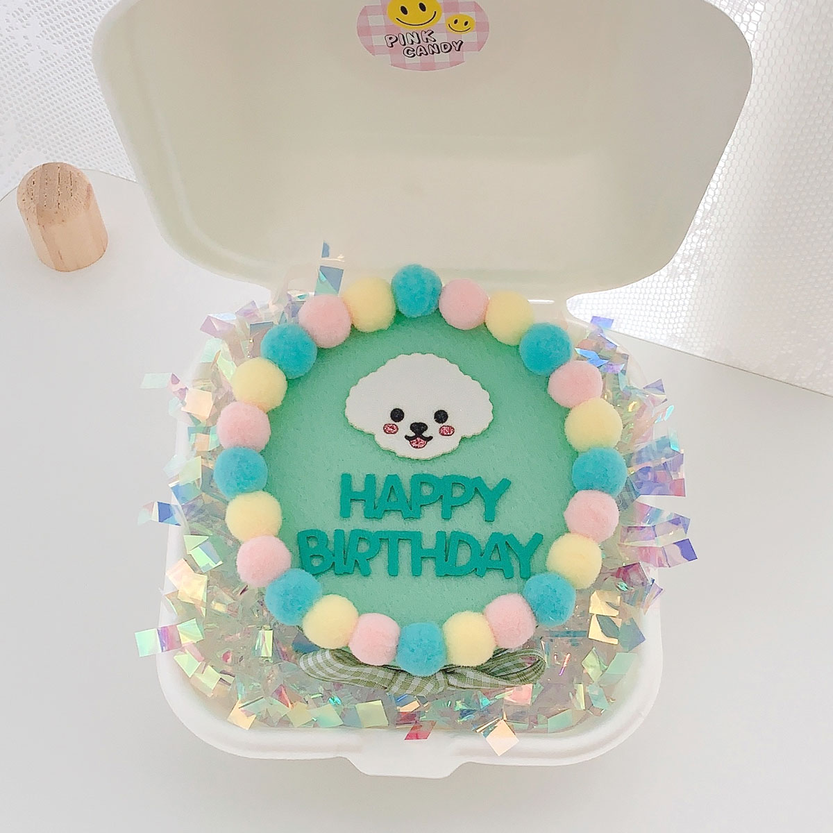 [무료배송] 강아지 생일 모형케이크 - 상세 이미지 4