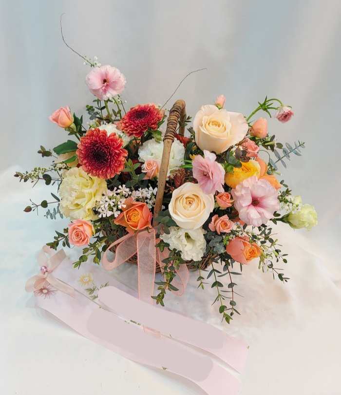 꽃바구니 환갑 칠순 팔순 부모님 생신 축하 선물 꽃다발 꽃배달 구독 배달 농장 꽃 화훼 제품 이미지