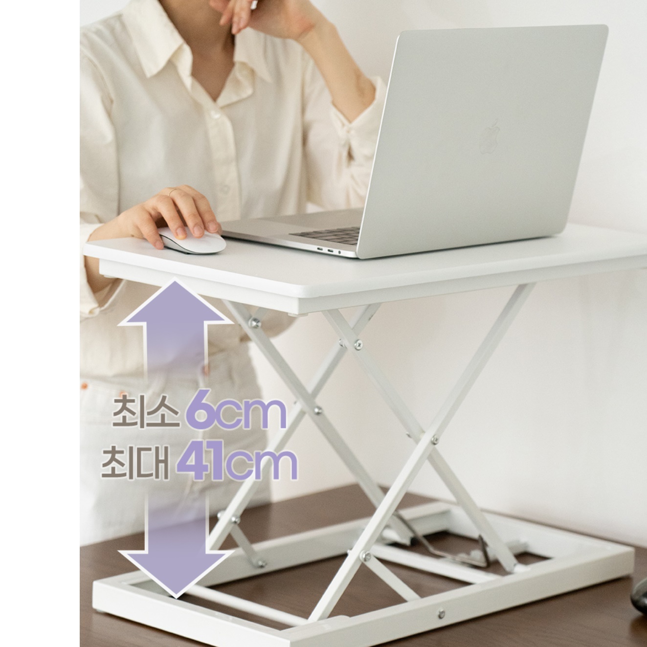 접이식 좌식 책상 기도 앉는 낮은 책상 바닥 앉은뱅이 책상 - 상세 이미지 2