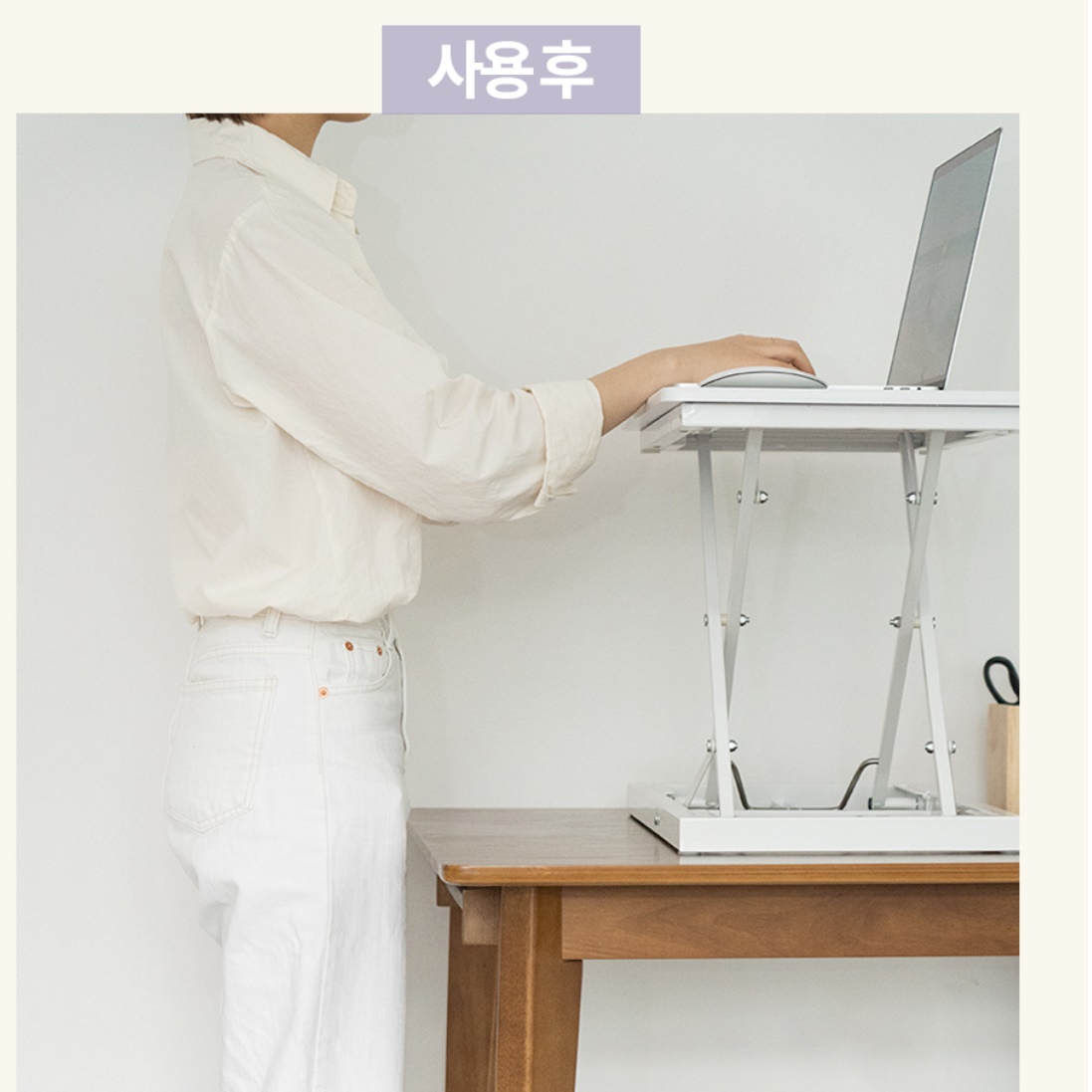 접이식 좌식 책상 기도 앉는 낮은 책상 바닥 앉은뱅이 책상 이미지 6