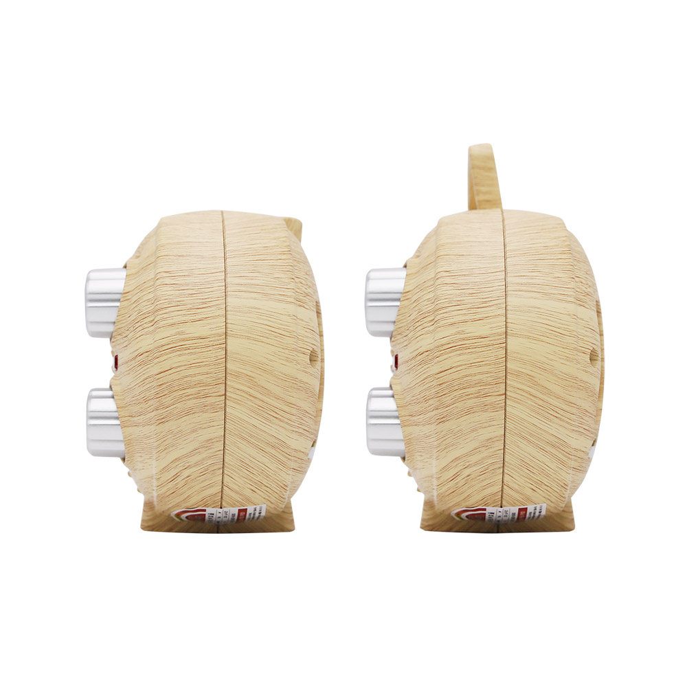 툴콘 PTC 미니 팬히터 감성우드칼라 온풍기 캠핑장 레트로 히터 MCP-800D