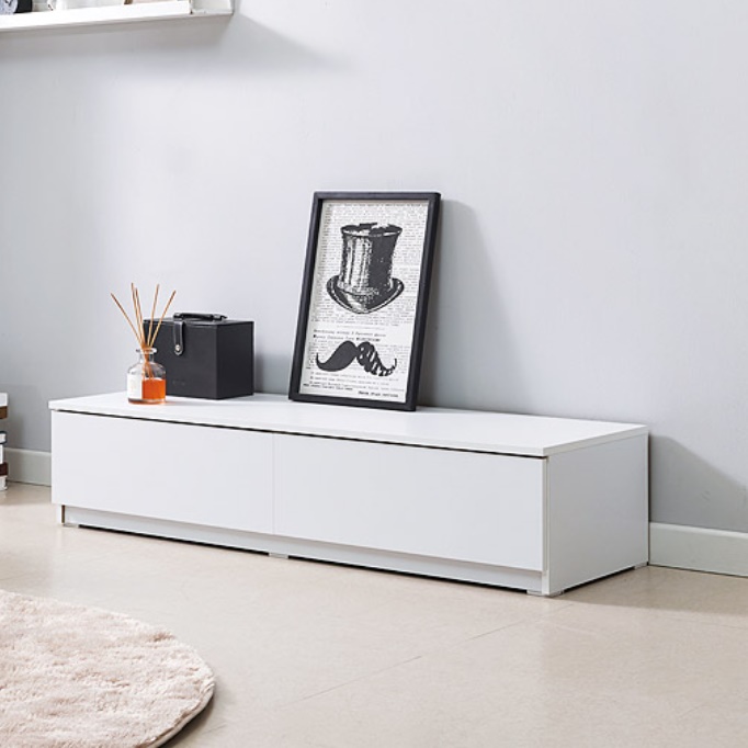 모던 티비 다이 티브다이 모듈 서랍 엔틱 거실장