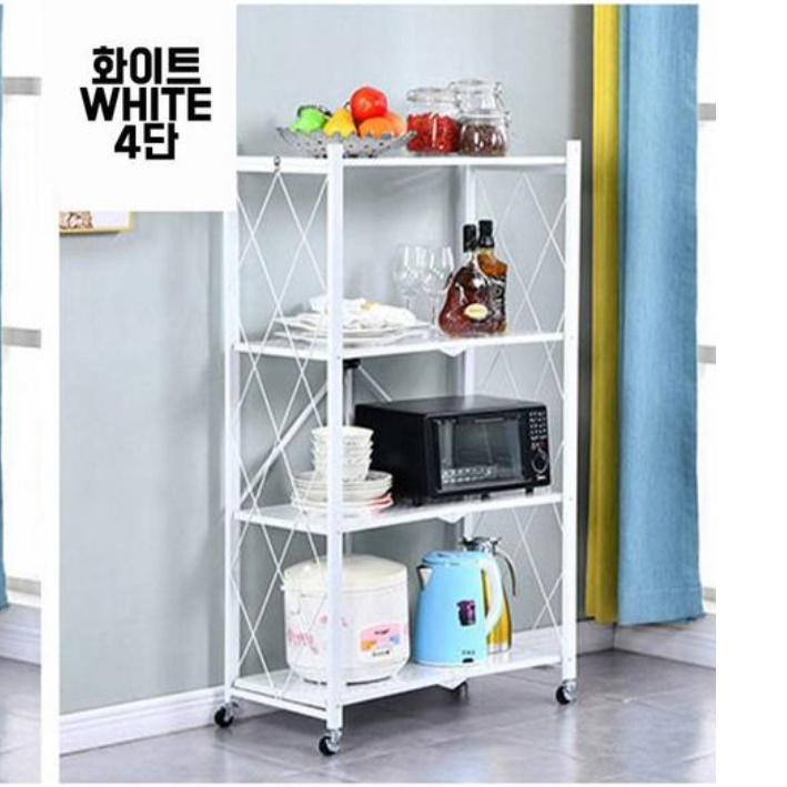 이동식팬트리 장난감진열대 장난감정리선반 이동형트레이 3단 - 상세 이미지 4