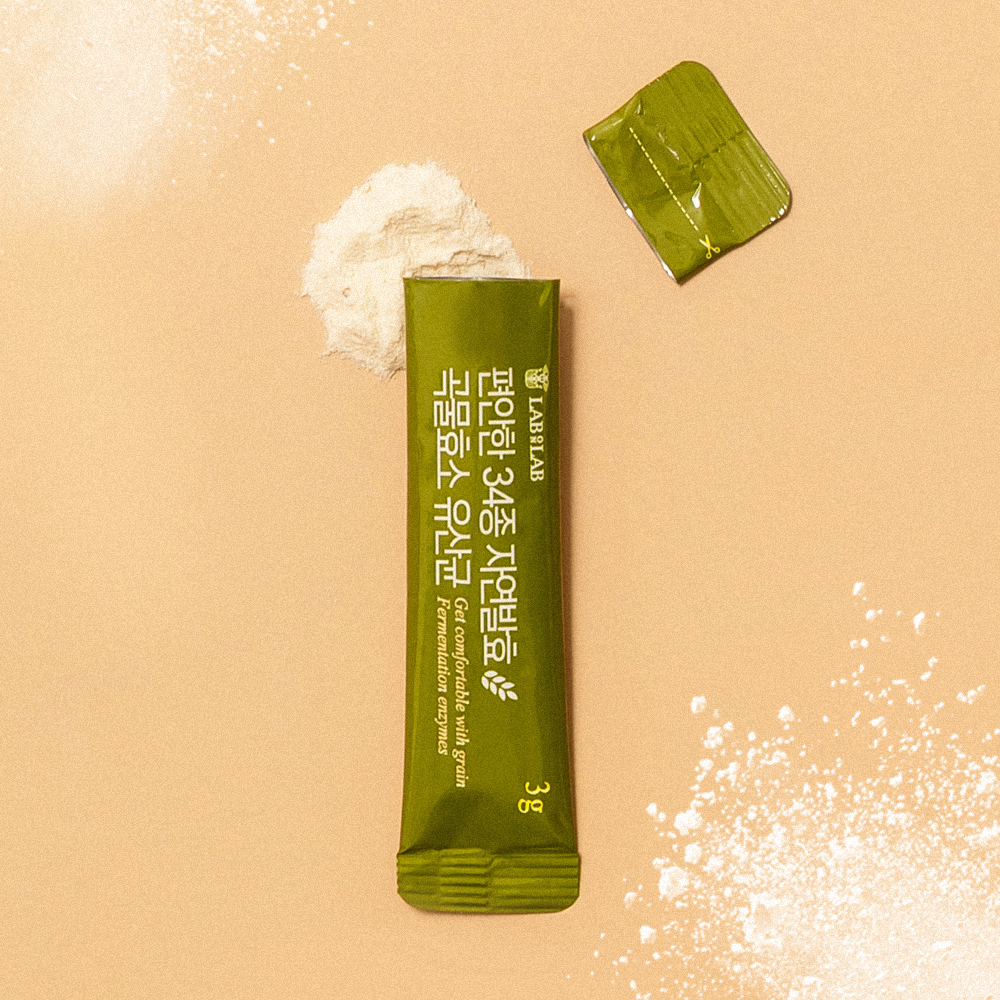 랩온랩 편안한 34종 자연발효 곡물효소 호라산밀 소화 유산균 분말 카무트 30포, 4개 - 상세 이미지 5