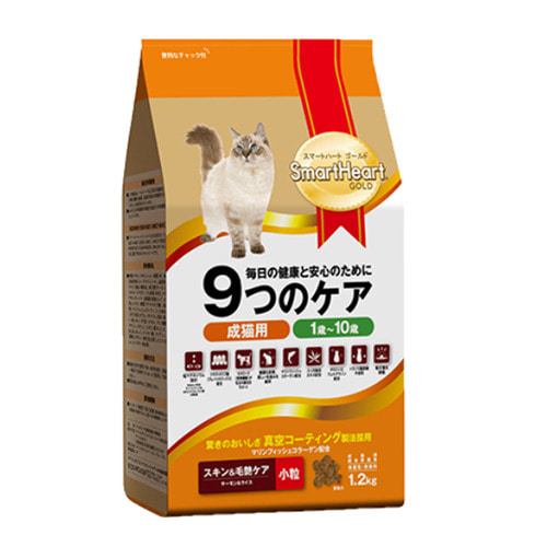 나인케어 새끼 고양이 먹이 노령묘 고급 사료 피부 1.2kg 2개 - 상세 이미지 2