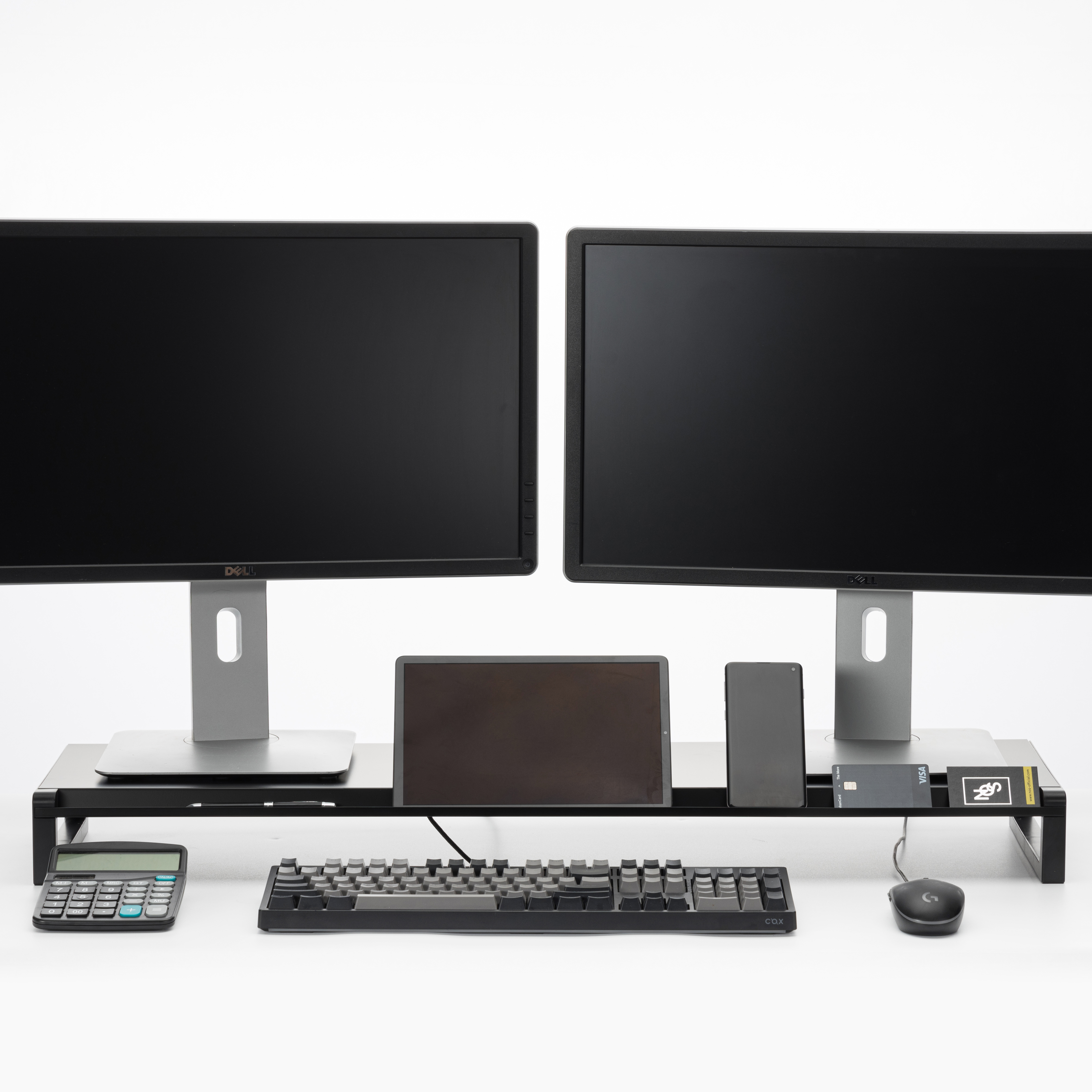 [멀티거치]스톤힐 모니터받침대 컴퓨터 메탈스탠드 MS-01 400 8 이미지 3