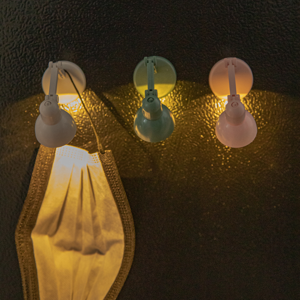 붙이는 자석 간접 조명 미니 led 무드등 LED꼬마스탠드조명 화이트