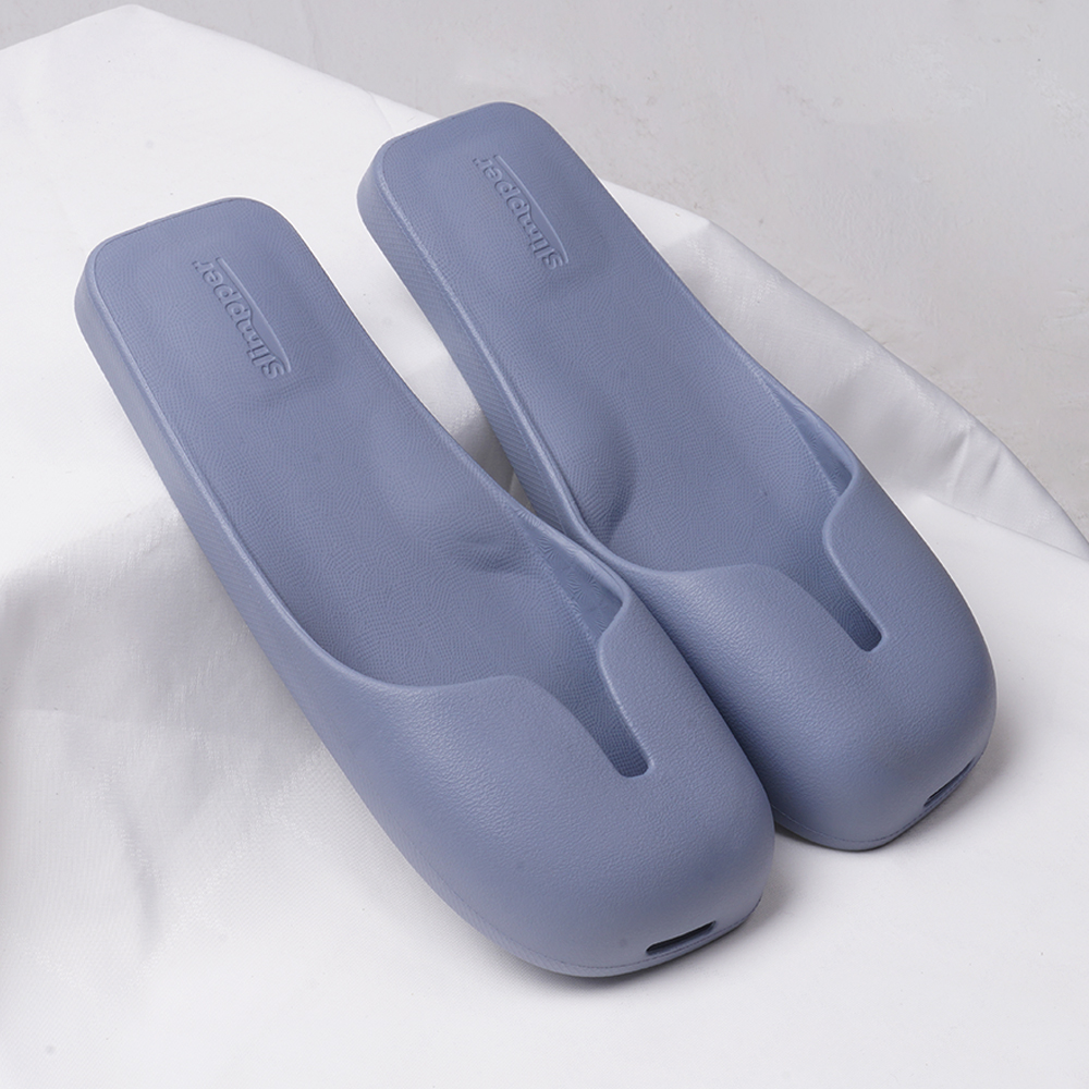 슬림퍼 뮬 솔라 욕실화 작은발 좁은 발볼 칼발 욕실 화장실 문에 안걸리는 발등 낮은 슬리퍼 - 상세 이미지 5