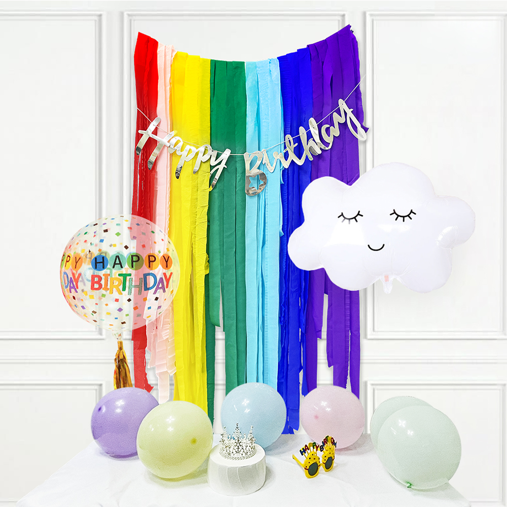 [브로키] 생일풍선세트 파티풍선 이벤트 파티용품