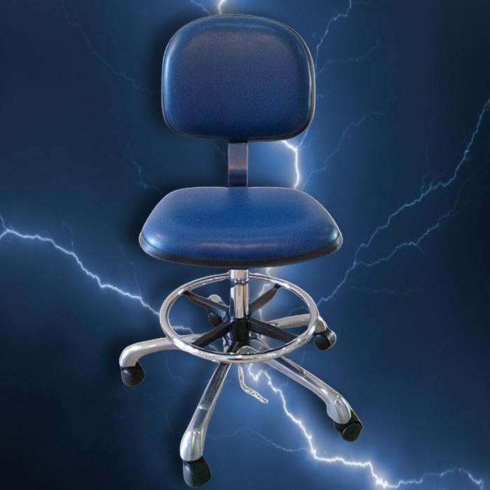 정전기 방지 제전의자 클린룸 의자 사무실용 작업실 의자 - 상품 이미지