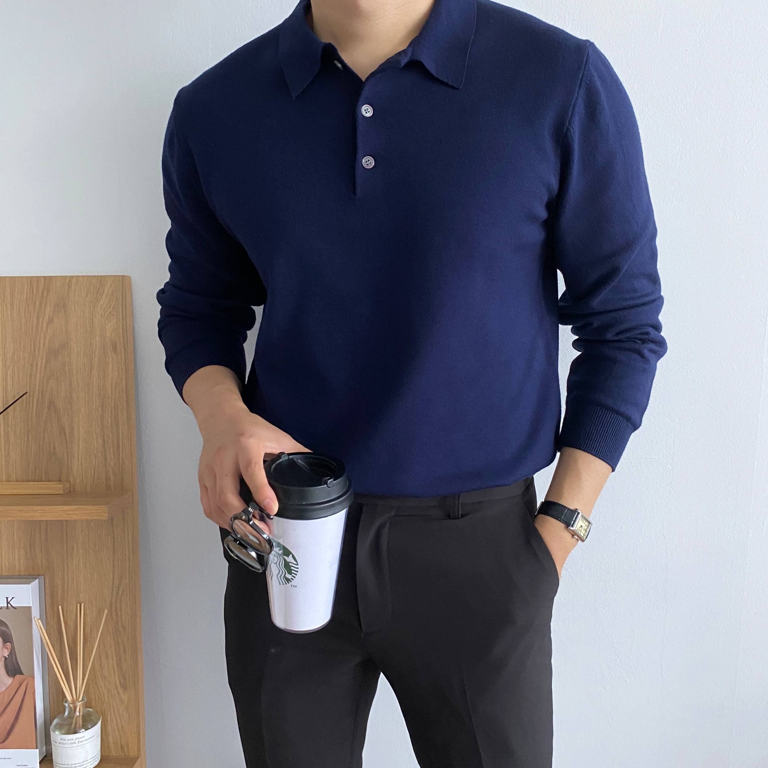남자카라니트 남자긴팔니트 이미지 4