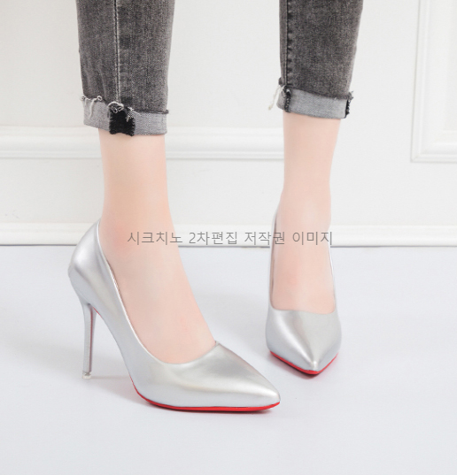 225-275 파센디 10cm 스틸레토 에나멜 하이힐 여성 구두 11color 상세 이미지 16