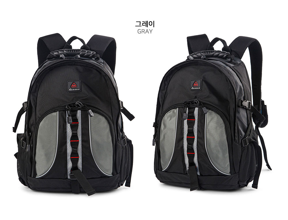 남자 여자 야광 반사 등산 배낭 소형 중형 트레킹 캠핑 백팩 산행 30리터 등산가방 - 상세 이미지 2