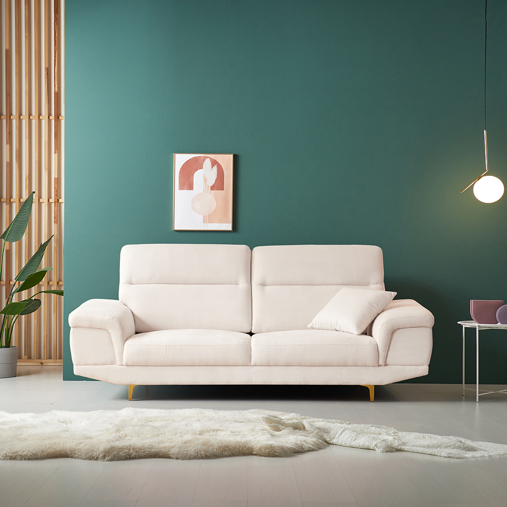 서광퍼니처 디첸 아쿠아텍스 이지클린 패브릭 3인용 소파 sk