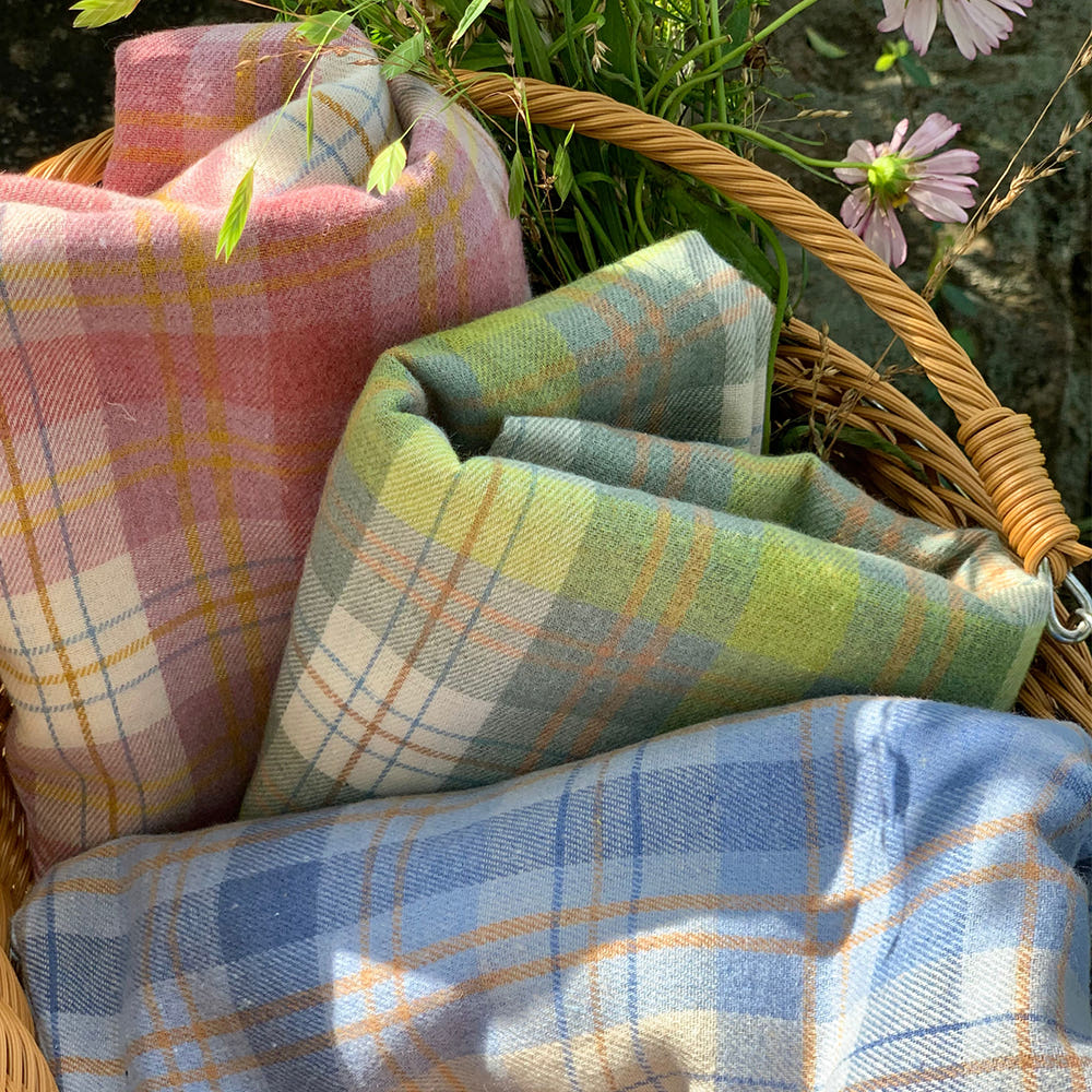 더블유패브릭 체크 기모 런던1