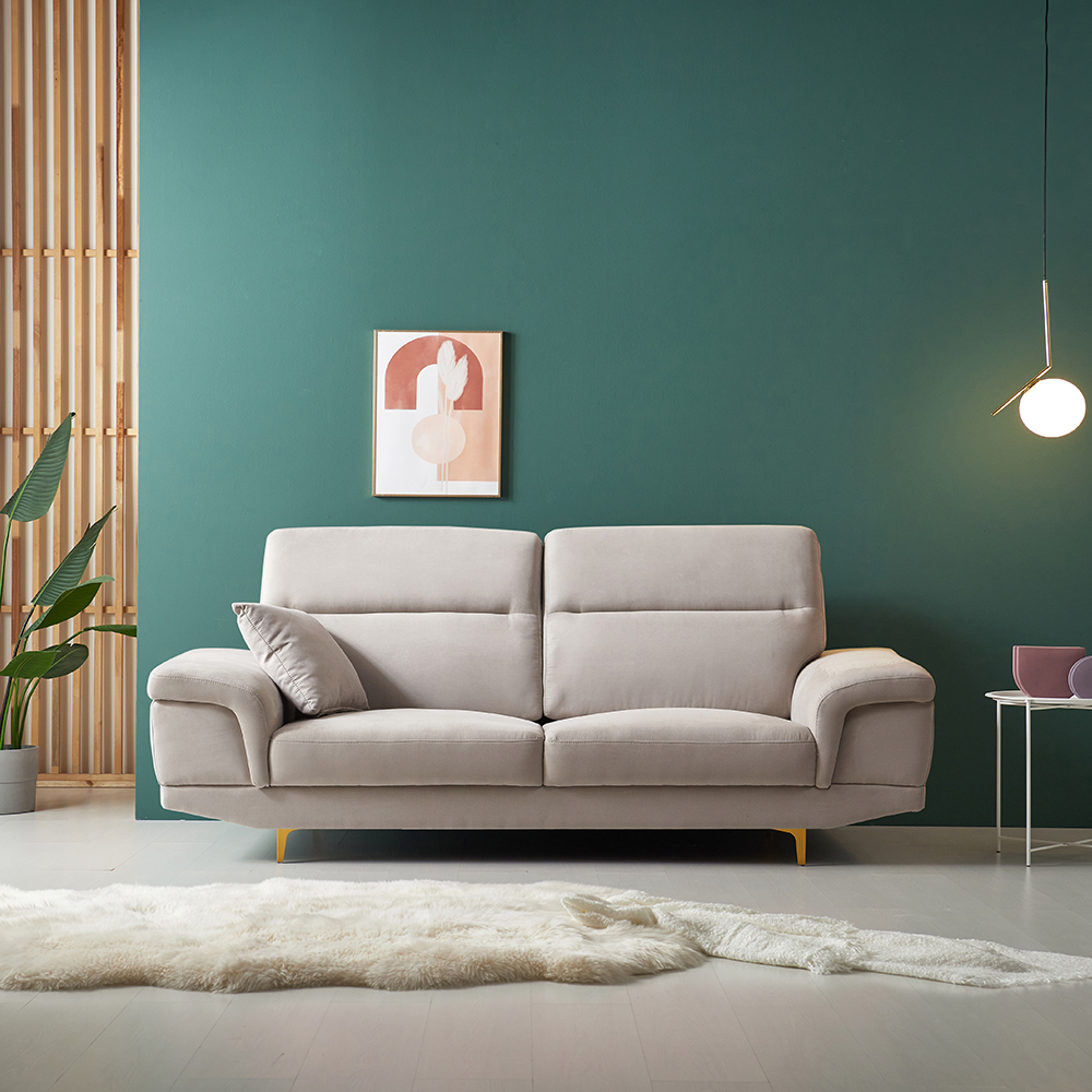 서광퍼니처 디첸 아쿠아텍스 이지클린 패브릭 3인용 소파 sk