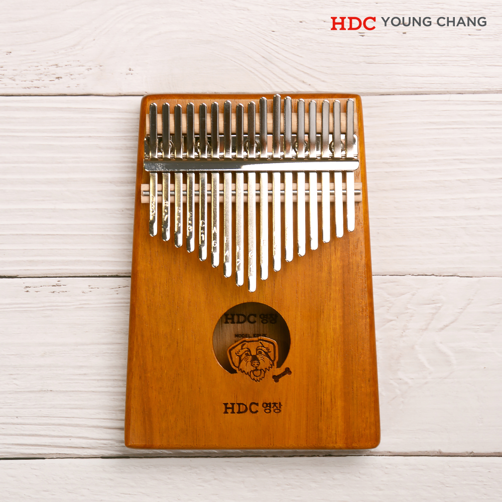 영창 칼림바 코아 강아지 17음계 원목칼림바 손가락피아노 카림바