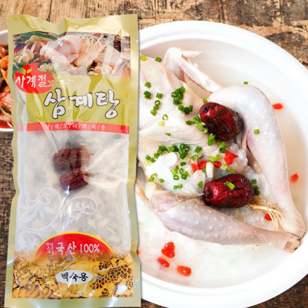 국산 삼계재료 10팩 닭백숙속재료 삼계탕한약재 : 페브스토어