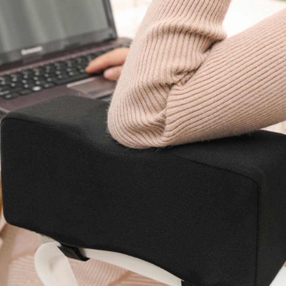 띵덕 컴퓨터 책상 의자 팔걸이 팔받침 팔꿈치 사각스펀지쿠션1개