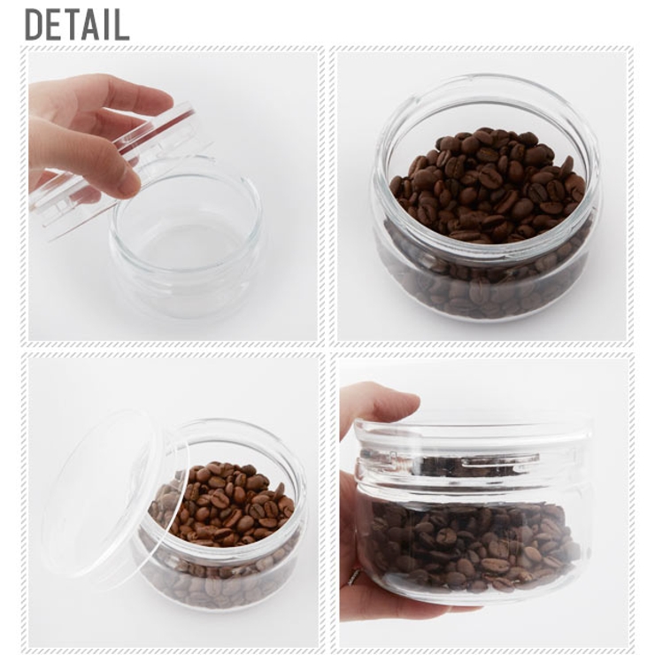 셀러메이트 밀폐 유리병 과일청 수제청 양념병 조미료병 납작형 S3 170ml - 상세 이미지 2