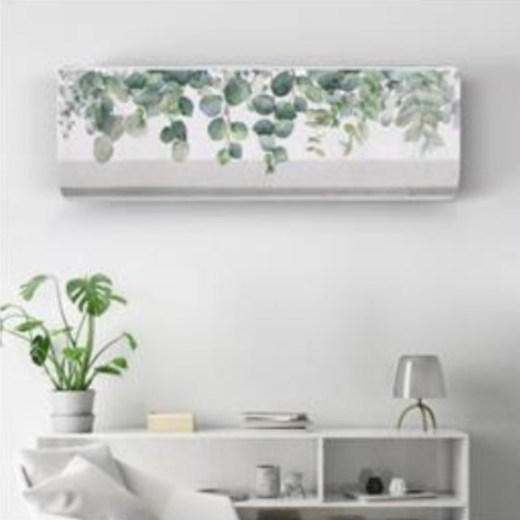 에어컨 차양막 벽걸이 에어컨 덮개 에어컨 보관 커버 케이스 차단막 쉴드 가리개 고급 덥게