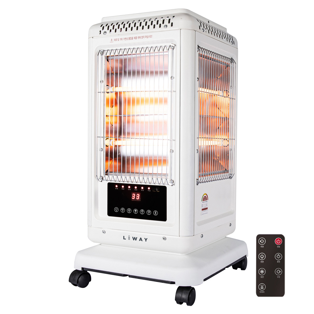 전기히터 스토브 가정용 사무실 발난로 히터 오방난로 550UM