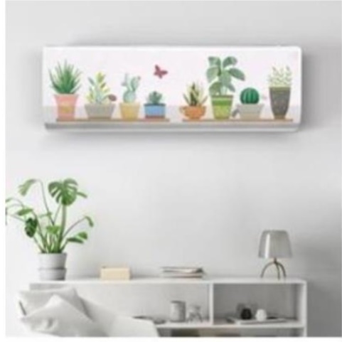 에어컨 차양막 벽걸이 에어컨 덮개 에어컨 보관 커버 케이스 차단막 쉴드 가리개 고급 덥게