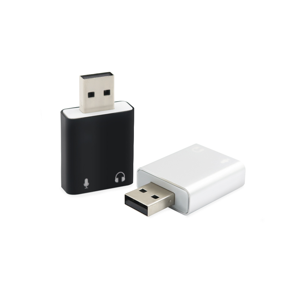 노트북 젠더 USB 오디오 컨버터 / 이어폰 3.5 to USB 변환 헤드셋 젠더
