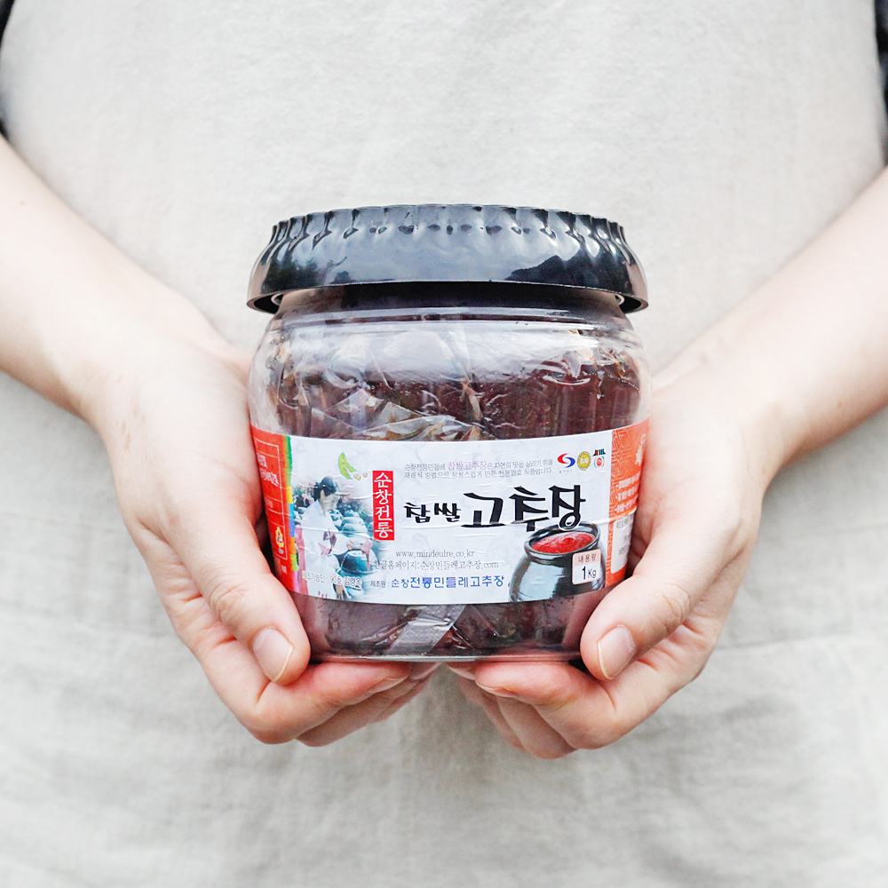 순창 찹쌀 넣은 전통고추장 1kg 민들레 국산재료 100% - 상세 이미지 4
