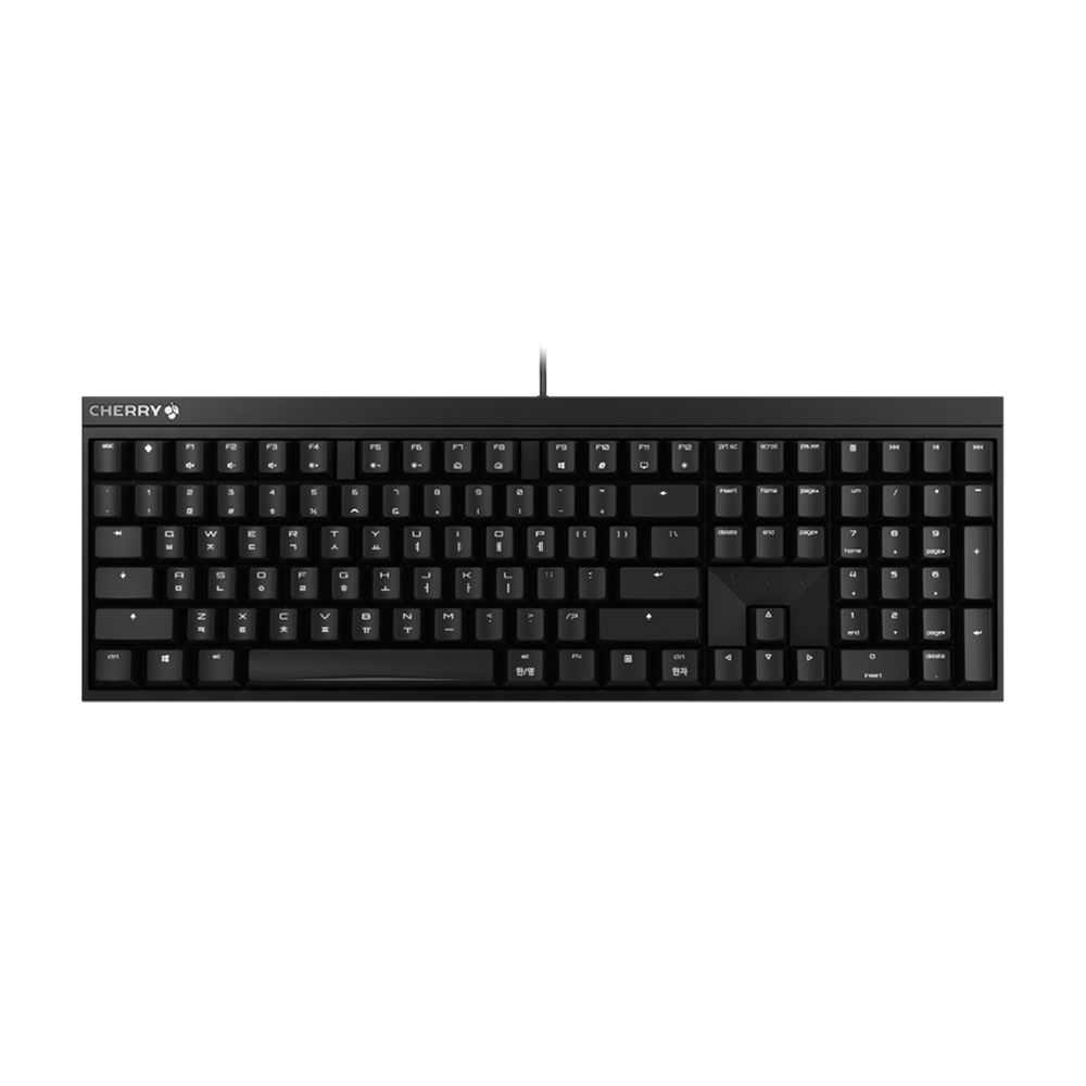 체리 MX 2.0S 기계식 키보드 사무용 저소음 풀배열 블랙, MX2A 적축 - 상세 이미지 4