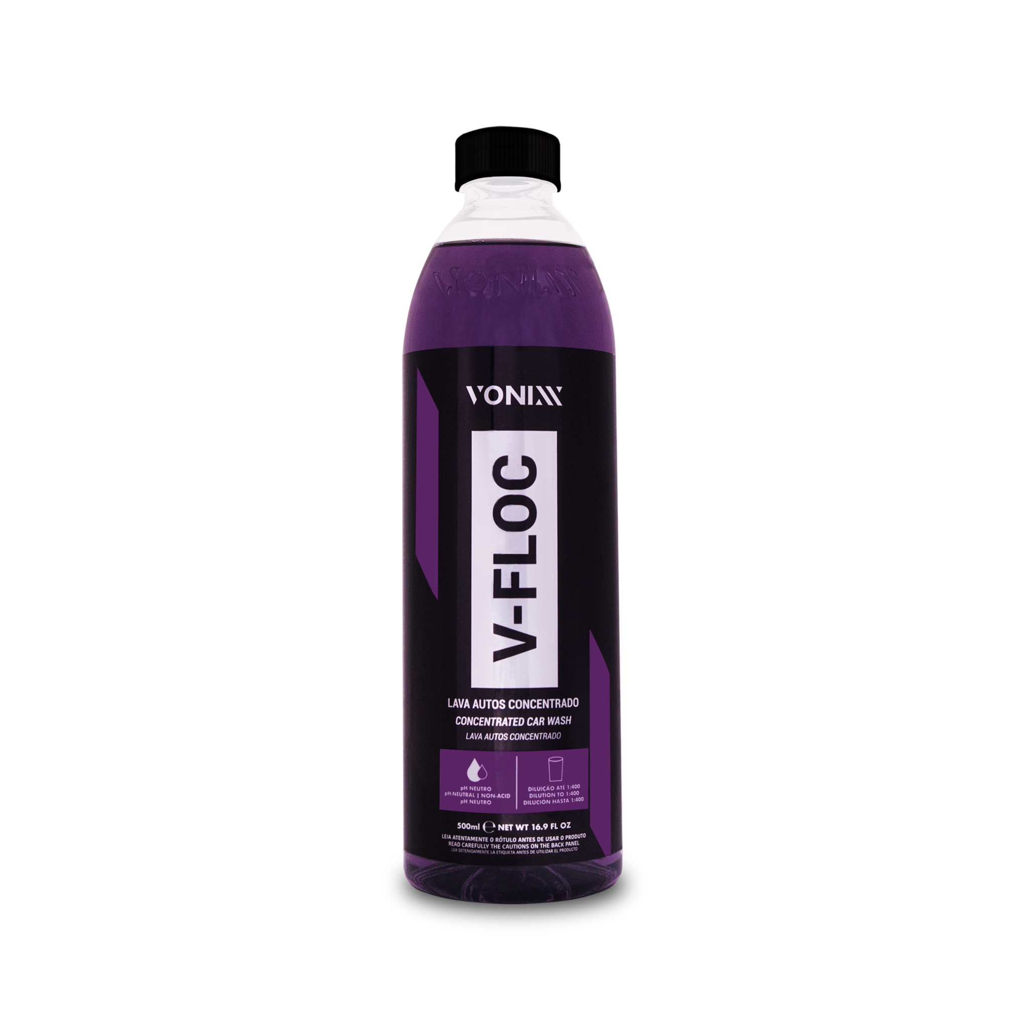 보닉스 브이플록 500ml 고농축 중성 카샴푸 차량 폼 세정제 - 메인 이미지
