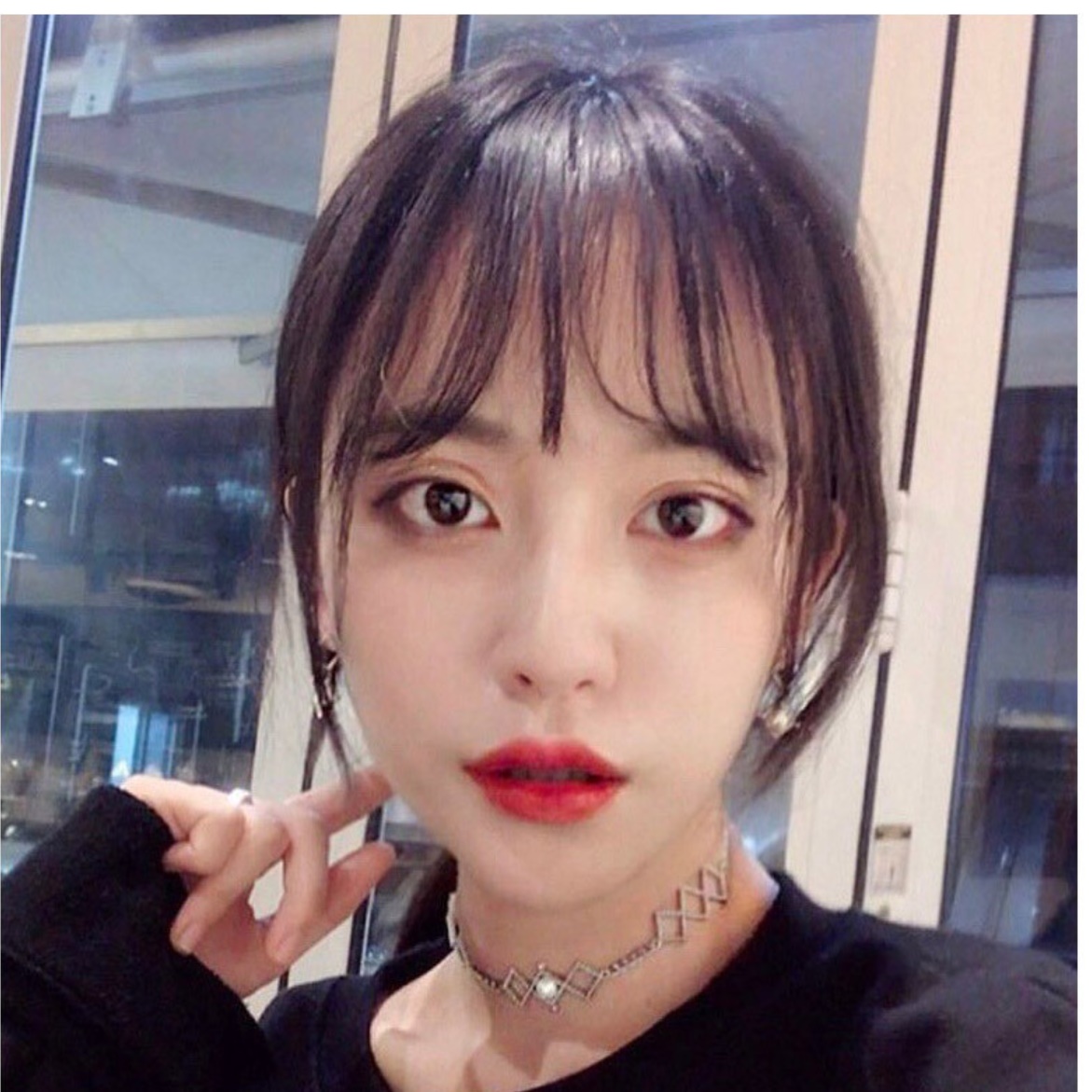 여신 앞머리 가발 셀프 붙임 머리 쪽 덧 여우 - 상세 이미지 5