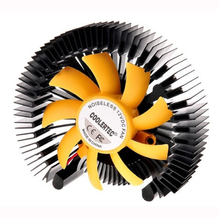 CoolerTec CTV-DB5 Silent Yellow