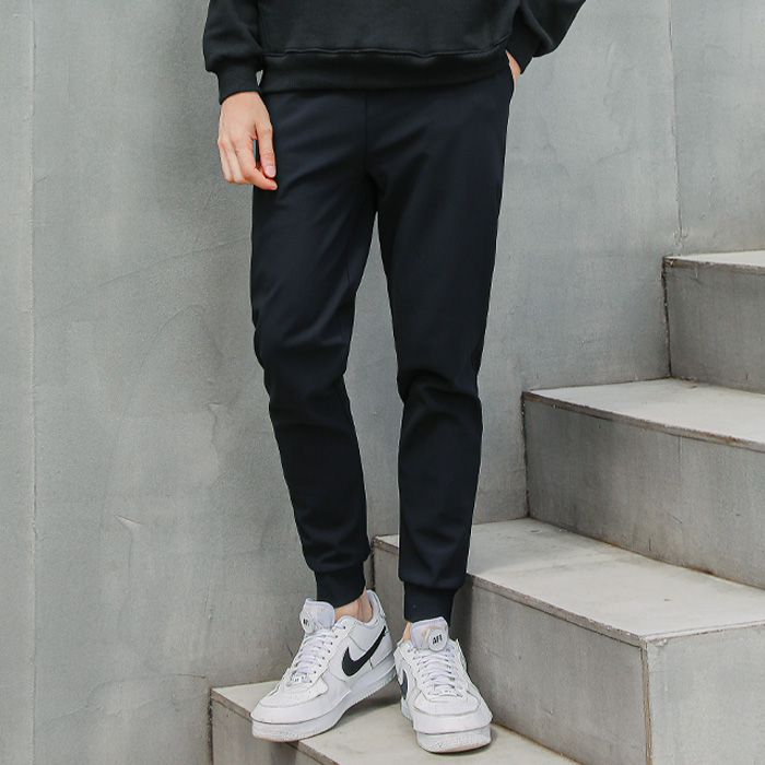 [블랙몬스터핏]트리코트 기모 트레이닝바지 러닝 조거 팬츠 겨울 츄리닝 운동복 이미지 2