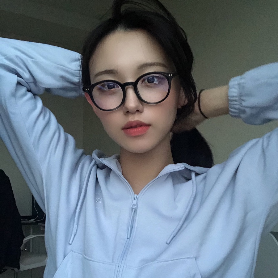 블루라이트차단 안경 패션 뿔테 동글이 라운드 남자 여자 투명 안경테