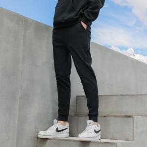 [블랙몬스터핏]트리코트 기모 트레이닝바지 러닝 조거 팬츠 겨울 츄리닝 운... 착용 후기 | 사이즈/핏 총정리 - 상품 이미지 1